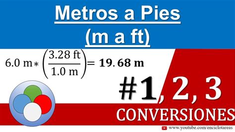 cuanto es 3 pies en metros|tabla convertir metros a pies.